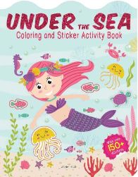 Wonder house Colouring Sticker Activity Book Under the Sea